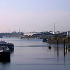 Blick auf den Ruhrorter Hafen