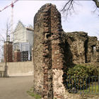 Rest der historischen Stadtmauer