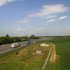 Blick auf die Autobahn A57