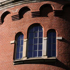 Rundbogenfenster am Wasserturm - Camera Obscura