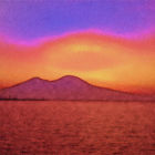 Sonnenaufgang hinter dem Vesuv