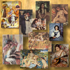 Collage mit Werken von Pierre-Auguste Renoir
