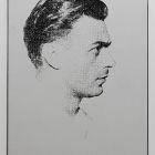 »13 meistgesuchte Männer, Nr.10, Louis M. von der Seite« von Andy Warhol