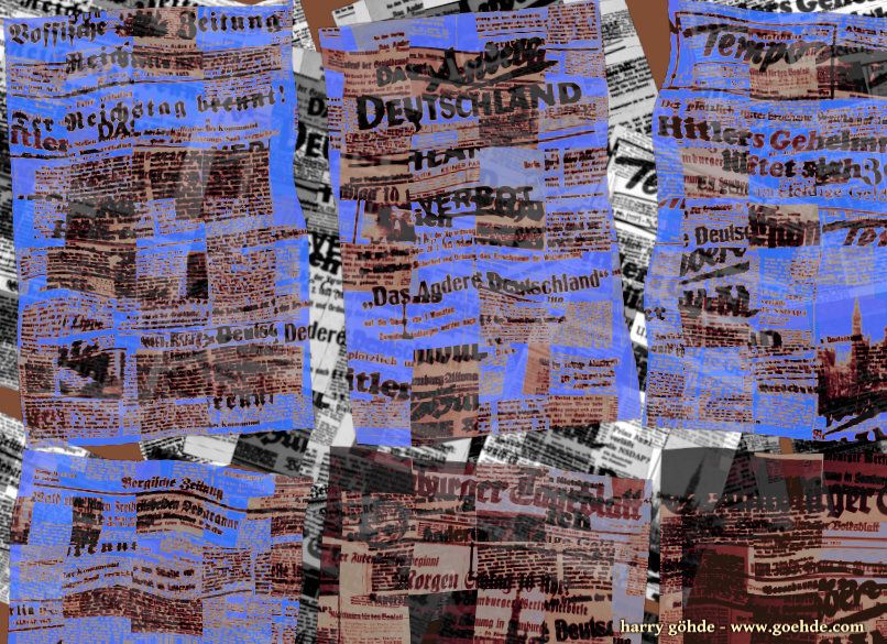 Zeitungsmeldungen 1933