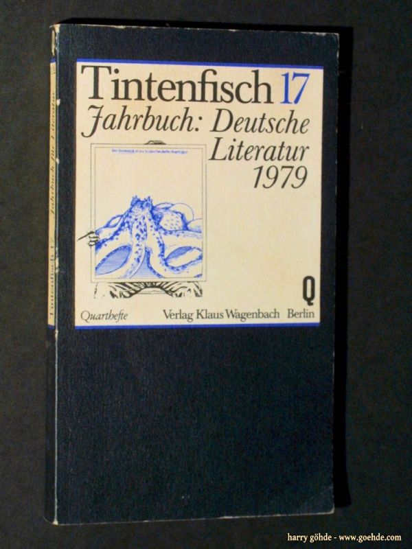 Michael Krüger - Tintenfisch 17 Bücher