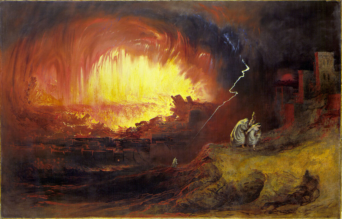 John Martin - The Destruction of Sodom and Gomorrah